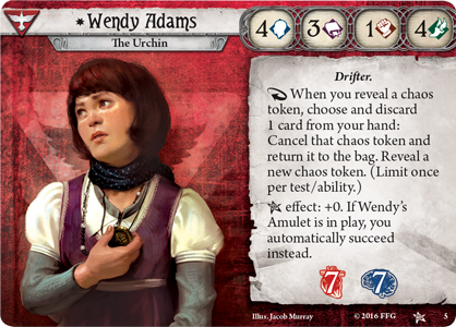 arkham horror card game wendy-adams