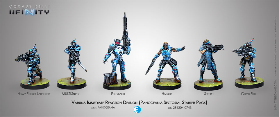 varuna immediate reaction division panoceania sectorial starter pack