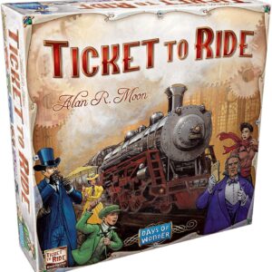 Ticket to ride boardgame