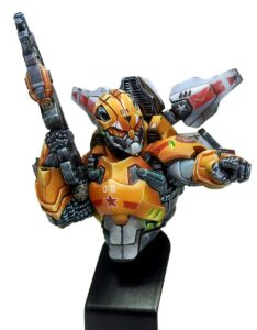 TIGER soldier bust 1
