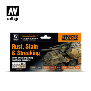 rust stain and streaking