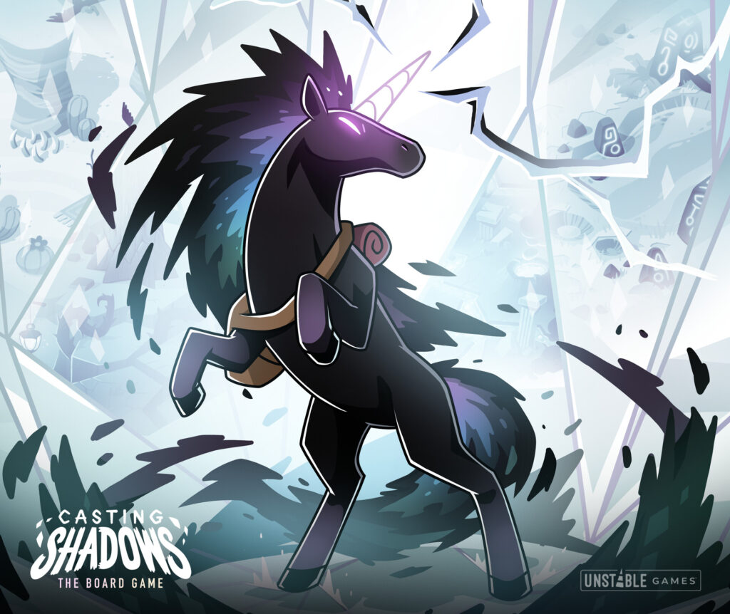 casting shadows unicorn