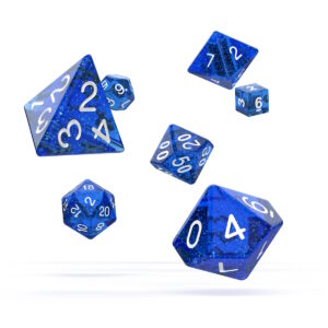 Speckled blue set