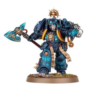 librarian in terminator armour